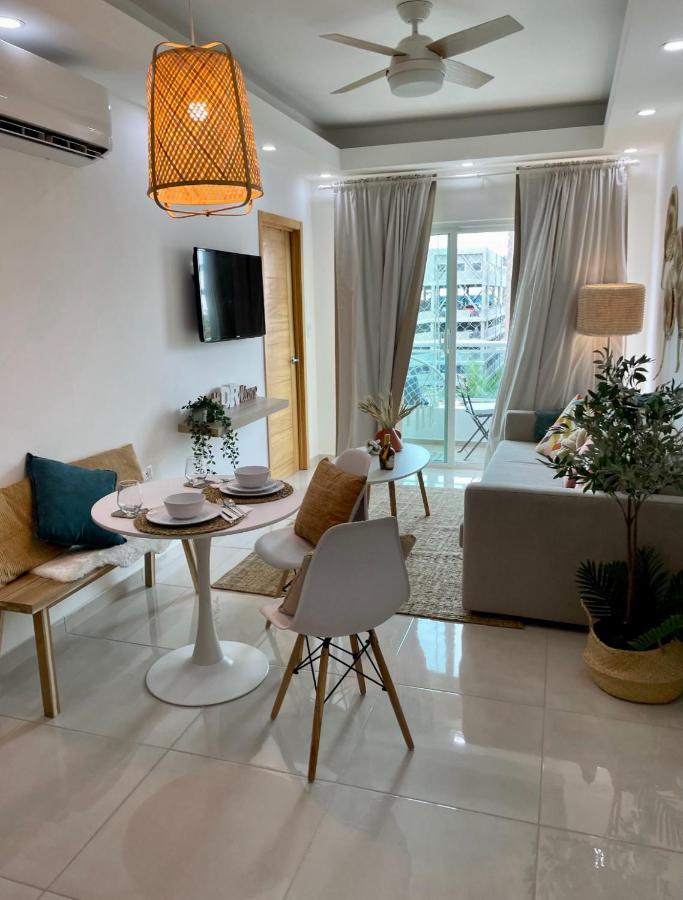 Ambar 5D - Centrico Apart Estilo Boho Chic Daire Santo Domingo Dış mekan fotoğraf